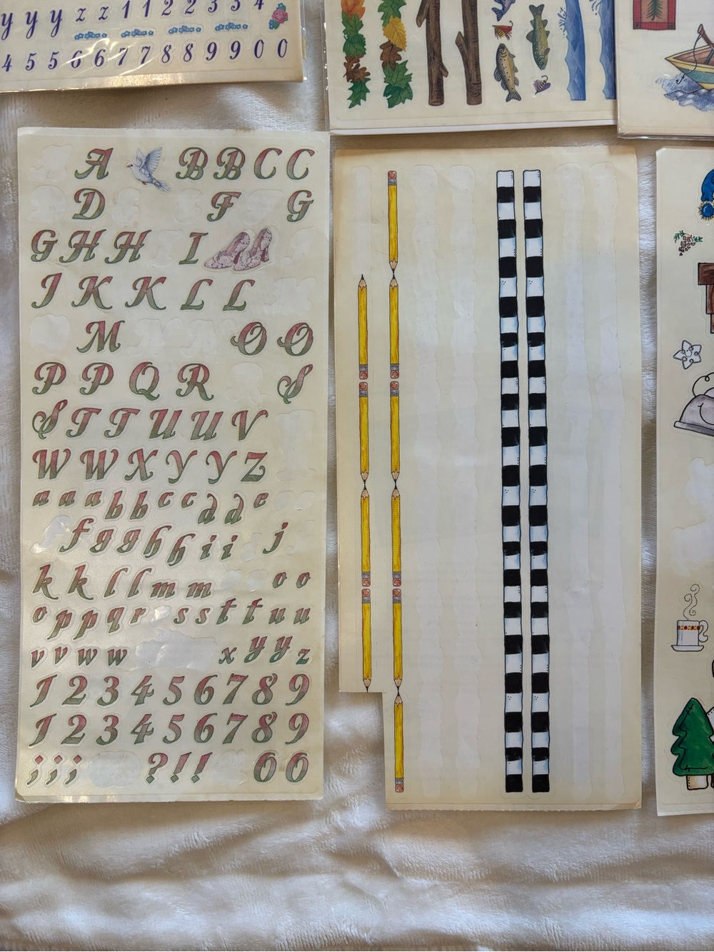 Vintage SandyLion Scrapbook Sticker Lot 2000-2004 - 14 new, 9 partial packages - Picture 14 of 14